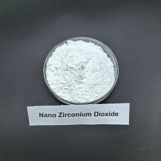 Certificated Quality 99.9% Monoclinic Nano Zirconium Dioxide Nano Zirconia for Ceramic