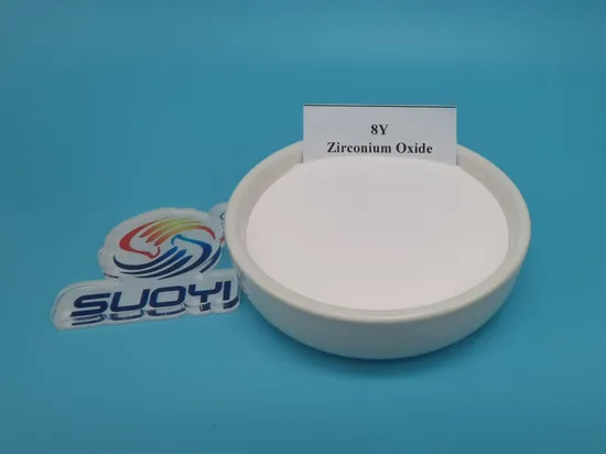 8y Zirconium Oxide High Purity Yttrium Stabilized Zirconium Ysz