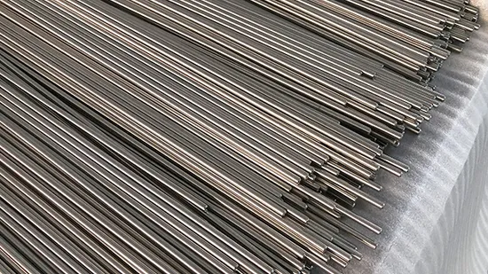 Gr5 Titanium Round Bar Rod Titanium Alloy Material for Medical Implant 