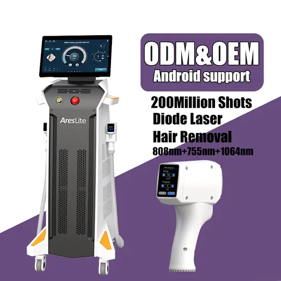 Medical Equipment Diode Laser 20Hz Beauty Equipment Laser Hair Removal Beauty Products 