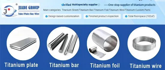 Factory Supply Grade 2 Titanium Rod Stock Titanium Wholesale Price Per Kg 