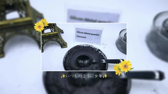 Silicon Metal for Steelmaking Refractory Power Metallurgy Industry Ceramic 