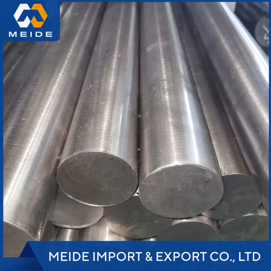 Titanium Alloy Round Rod Gr5 Solid Titanium Bar, for Heat and Corrosion Resistant Rndustrial Titanium